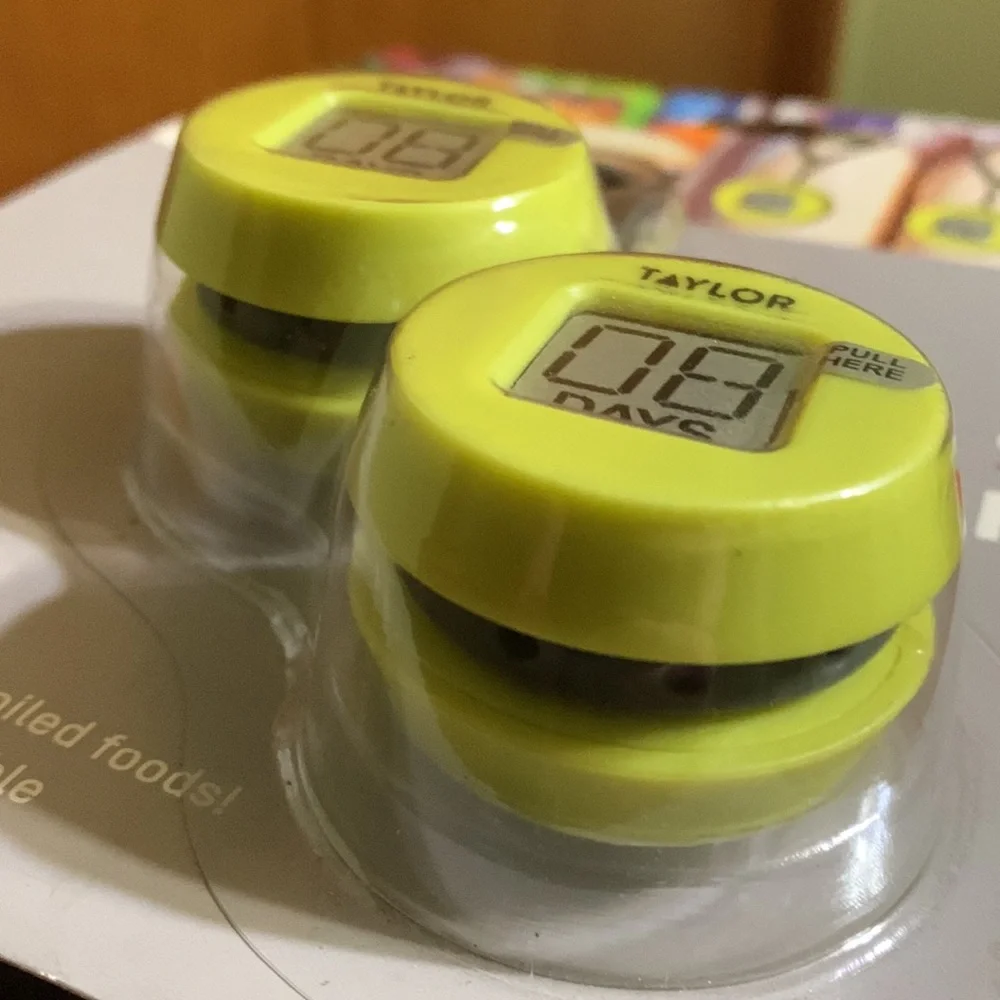 🆕 TAYLOR - EXPIRATION DATE TIMERS - Set of Two